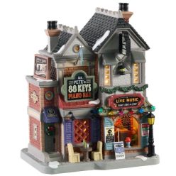   Lemax Mr. Pete 88 billentyűs zongorabárja Caddington Village