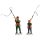 Lemax flyfishing with dad s/2 Vail Village 2001