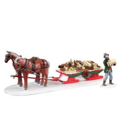 Lemax firewood delivery, s/2 Vail Village 2021