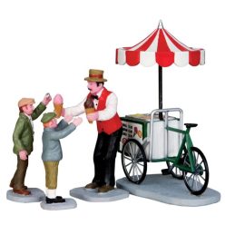 Lemax gelato cart s/4 Caddington Village 2013