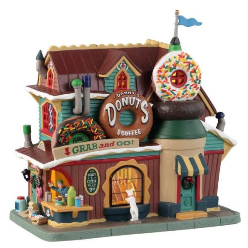 Lemax danny's donuts & coffee Harvest Crossing 2023