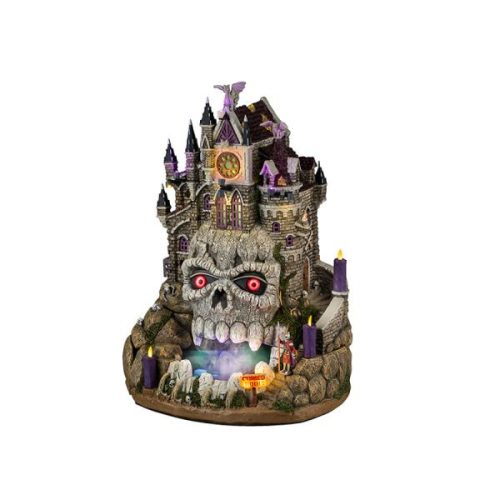 Lemax cursed ruins Spooky Town 2025