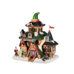 Lemax elwood's elf lodge Santa's Wonderland 2025