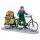 Lemax greenson's grocery delivery Caddington Village 2015