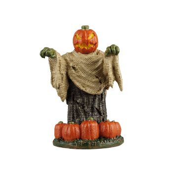 Lemax pumpkinhead yard decoration Spooky Town 2025