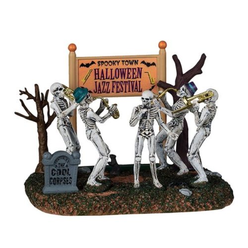 Lemax spooky town halloween jazz festival Spooky Town 2025