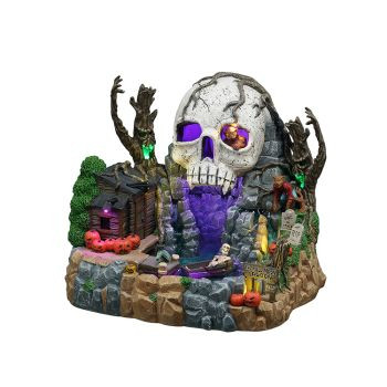 Lemax the full moon lagoon Spooky Town 2025