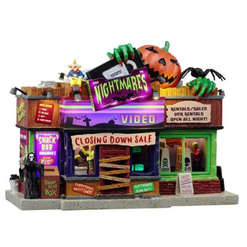 Lemax nightmares video Spooky Town 2025