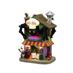 Lemax quick-bite spider diner Spooky Town 2025