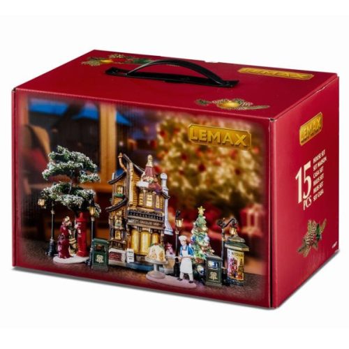 Lemax lucy's chocolate shop set Caddington Village 2025