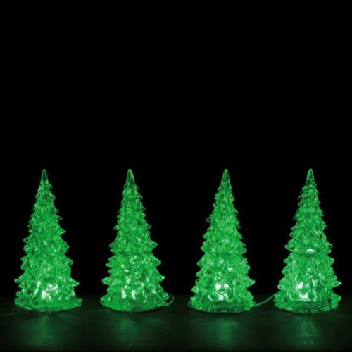 Lemax crystal lighted tree 3 color s/4 General 2019