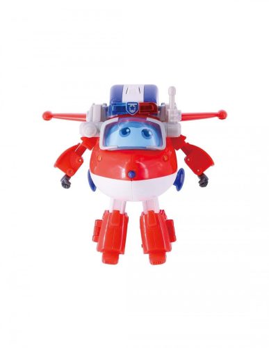 Super Wings szárnyalók Jett Police Patrol repülő fénnyel és extra szárnnyal (730220)