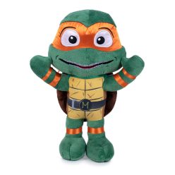    Tini Ninja Teknőcök Michelangelo plüss játék 28cmMéret: 28cm.