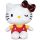 Hello Kitty 50.évfordulós plüss játék 32cm piros