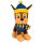 Paw Patrol Chase winter plüss játék 27cm