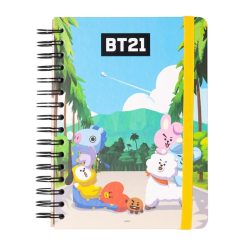 BT21 A5 jegyzetfüzet 90 lap, A5 méret