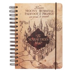   Harry Potter Marauders Map A5 jegyzetfüzet  90 lap, A5 méret