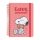 Snoopy Love Yourself A5 jegyzetfüzet90 lap, A5 méret