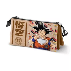 Dragon Ball Z Goku Foodie tripla rekeszes tolltartó