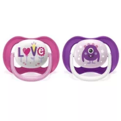 Philips AVENT játszócumi ultra air happy 6-18hó 2db