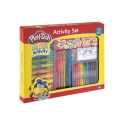   Play-Doh - Kreatív szett 50 db filctollak/kréták/zselés tollak/színező lapok/matricák