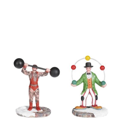Luville Ville de Reidy Circus artists 2 stuks
