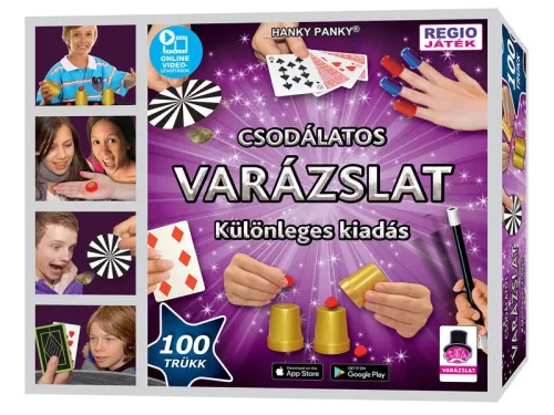 Magic Show bűvészdoboz - 100 trükkel