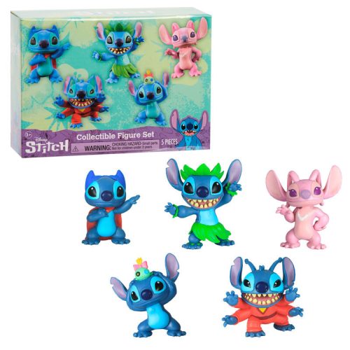 Disney Stitch pack 5 figuras 7cm