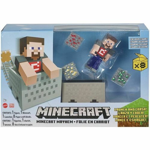 Minecraft Explosive Wagon Steve figura