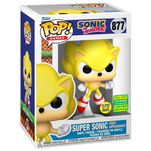 POP figura Sonic a sündisznó Super Sonic