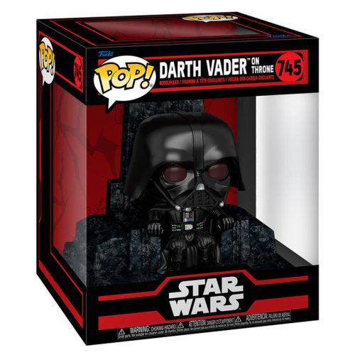 POP figura Deluxe Star Wars Darth Vader on Throne