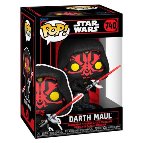 POP figura Star Wars Darth MaulFunko POP 9cm vinyl figura in gift box.