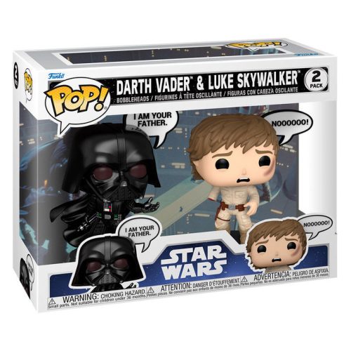 POP pack 2 figura Star Wars Darth Vader & Luke Skywalker Funko POP