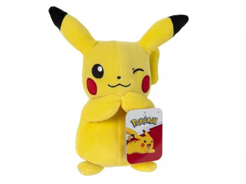 Pokémon plüssfigura - Pikachu kacsint 20 cm