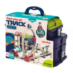   Man Yuk Toys Összeépíthető autópálya hanghatásokkal - 132 db-os (89956)