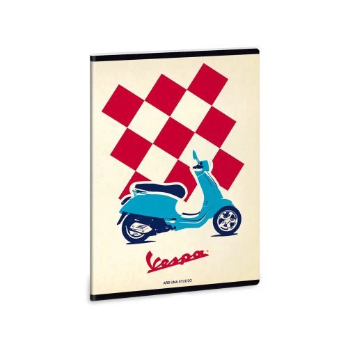 Ars Una Vespa Pepita A/5 extra kapcsos füzet-négyzethálós