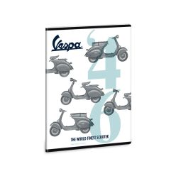   Ars Una Vespa '46 A/5 extra kapcsos füzet-négyzethálós
