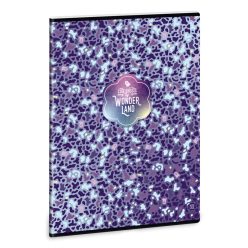   Ars Una Ars Una Wonderland Ghost-blue A/4 extra kapcsos füzet-sima