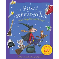 Boszi  seprűnyélen - óriás foglakoztató