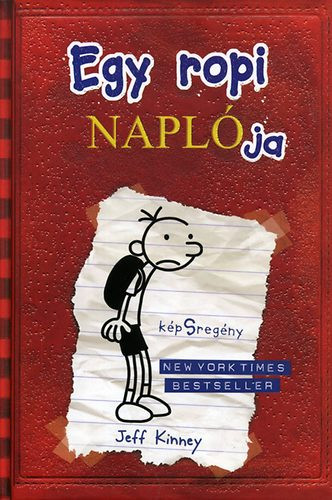 Jeff Kinney Egy ropi naplója 1. - képSregény - kemény kötés