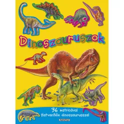 Mozgalmas matricásfüzet - Dinoszauruszok