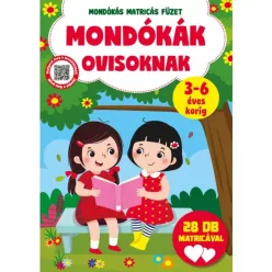 Mondókák ovisoknak - mondókás matricás füzet