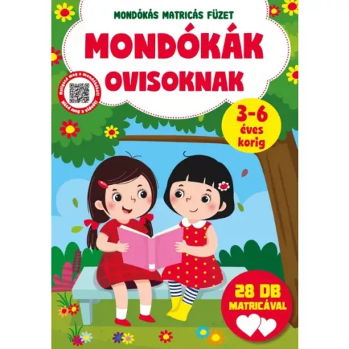 Mondókák ovisoknak - mondókás matricás füzet