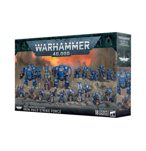W40K SPACE MARINES: IRON HALO STRIKE FORCE BATTLEFORCE