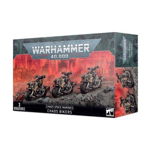 CHAOS SPACE MARINES: CHAOS BIKERS