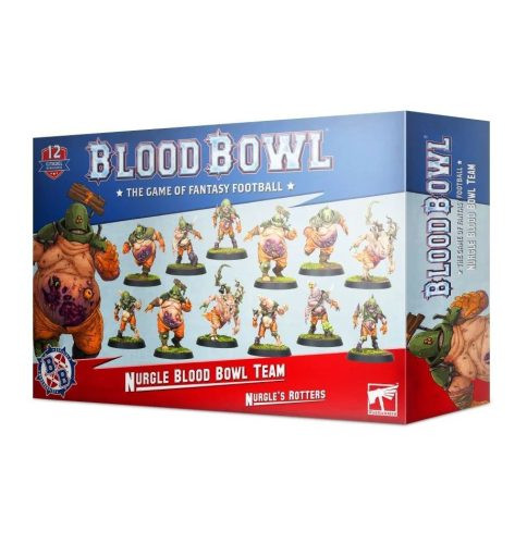 Blood Bowl: Nurgle Chaos Team: Nurgle's Rotters