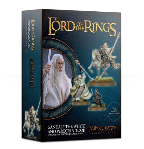LOTR Gandalf The White & Peregrin Took