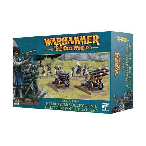 Helblaster Volley Gun and Helstorm Rocket Battery