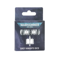 W40K: Grey Knights Dice Set