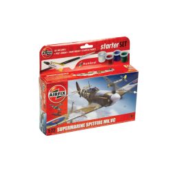   Airfix - Small Starter Set NEW Supermarine Spitfire MkVc (A55001)